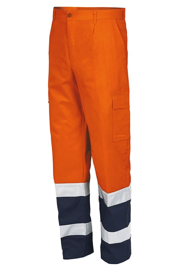 Pantaloni 4 stagioni alta visibilità bicolor Issa Line