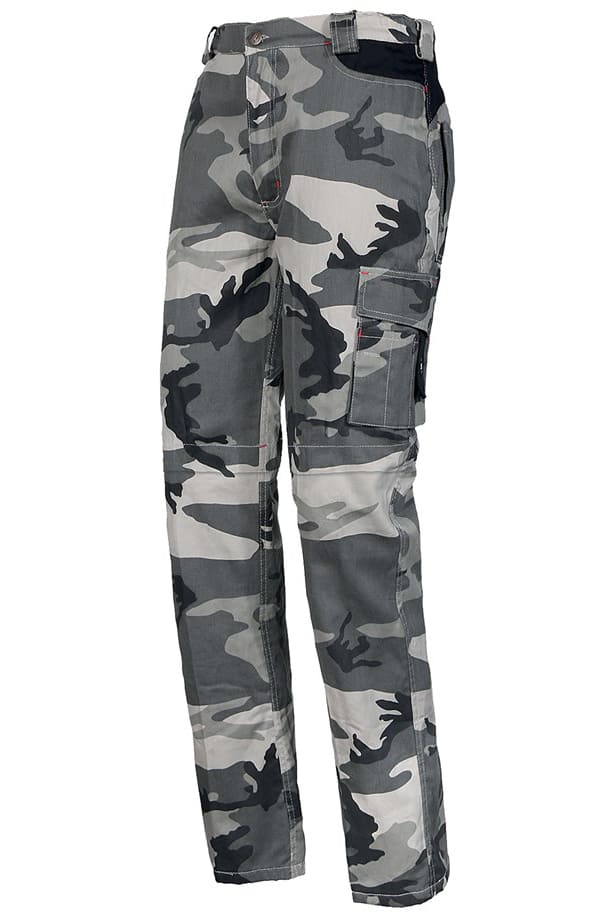 Pantaloni bermuda zip in cotone Issa Line Mimetico