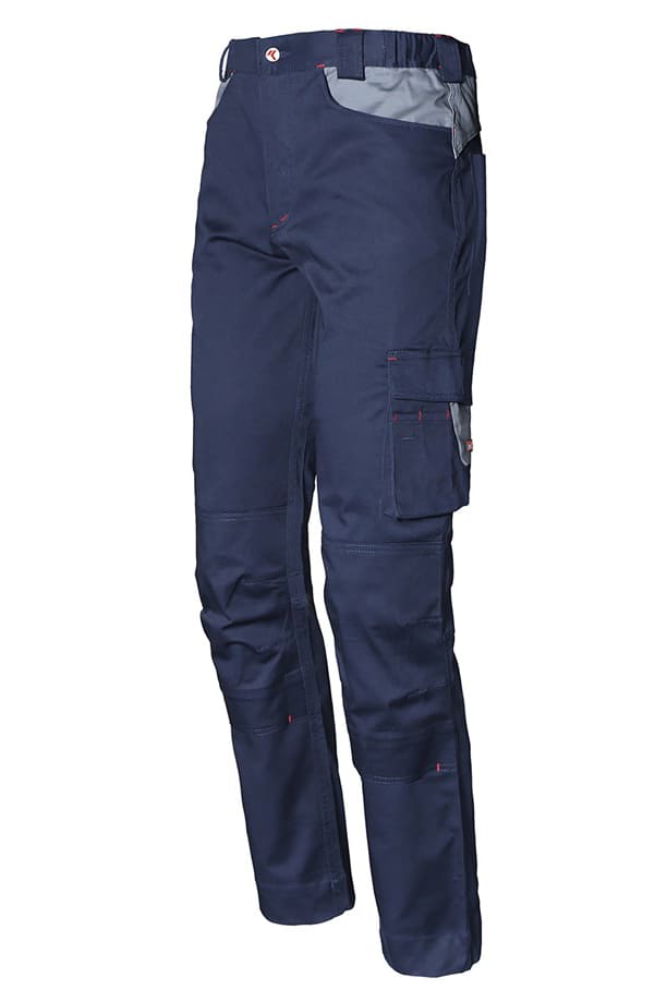Pantaloni 4 Stagioni elasticizzati Issa Line Monocolor
