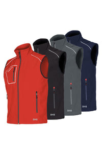 Gilet softshell interno in pile Issa Line Snappy