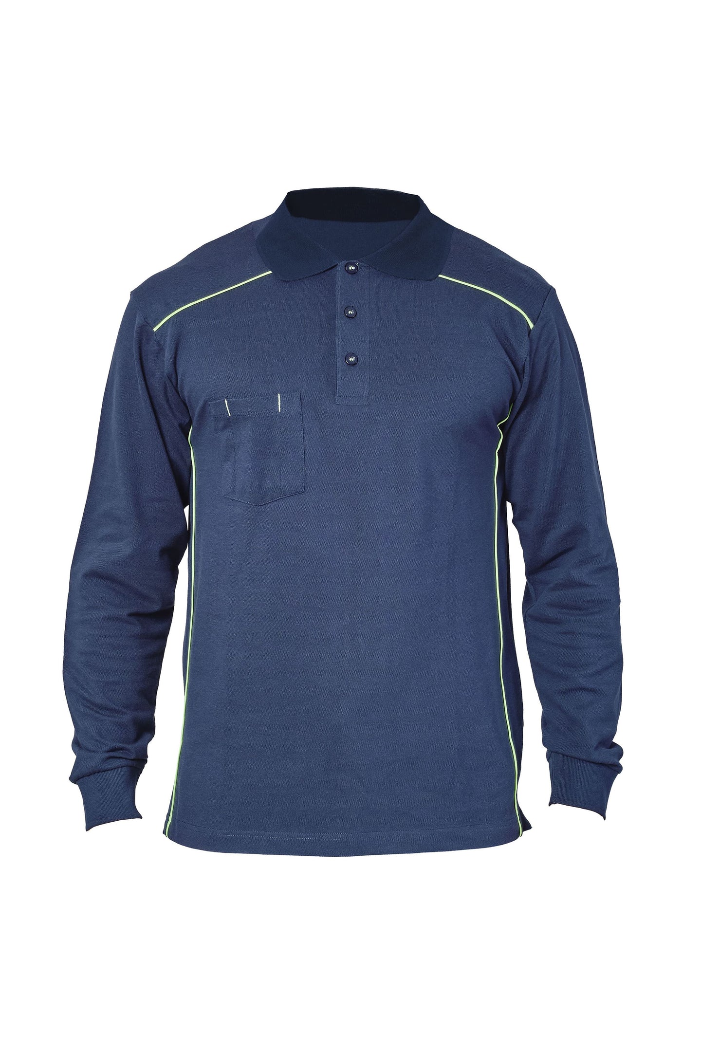 Polo in cotone elasticizzato maniche lunghe JRC Bruxelles 200 gr