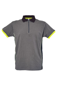 Polo in cotone con zip JRC Florida 165 gr