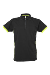 Polo in cotone con zip JRC Florida 165 gr