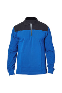 Polo in cotone maniche lunghe JRC Lubiana 200 gr