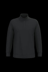 Felpa mezza zip 280 gr Basic K478