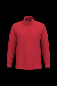Felpa mezza zip 280 gr Basic K478