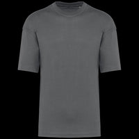 kariban-t-shirt-oversize-cotone-grigio-scuro-k3008