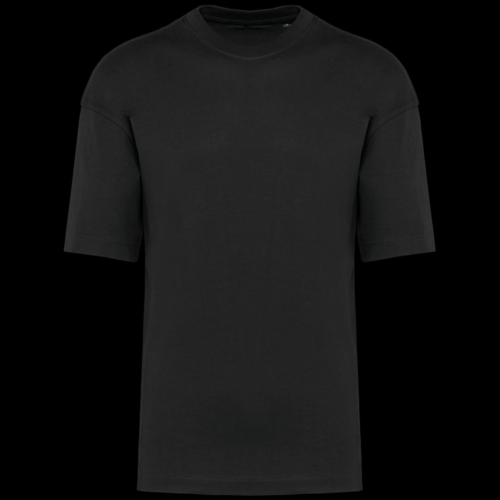 kariban-t-shirt-oversize-cotone-nero-k3008