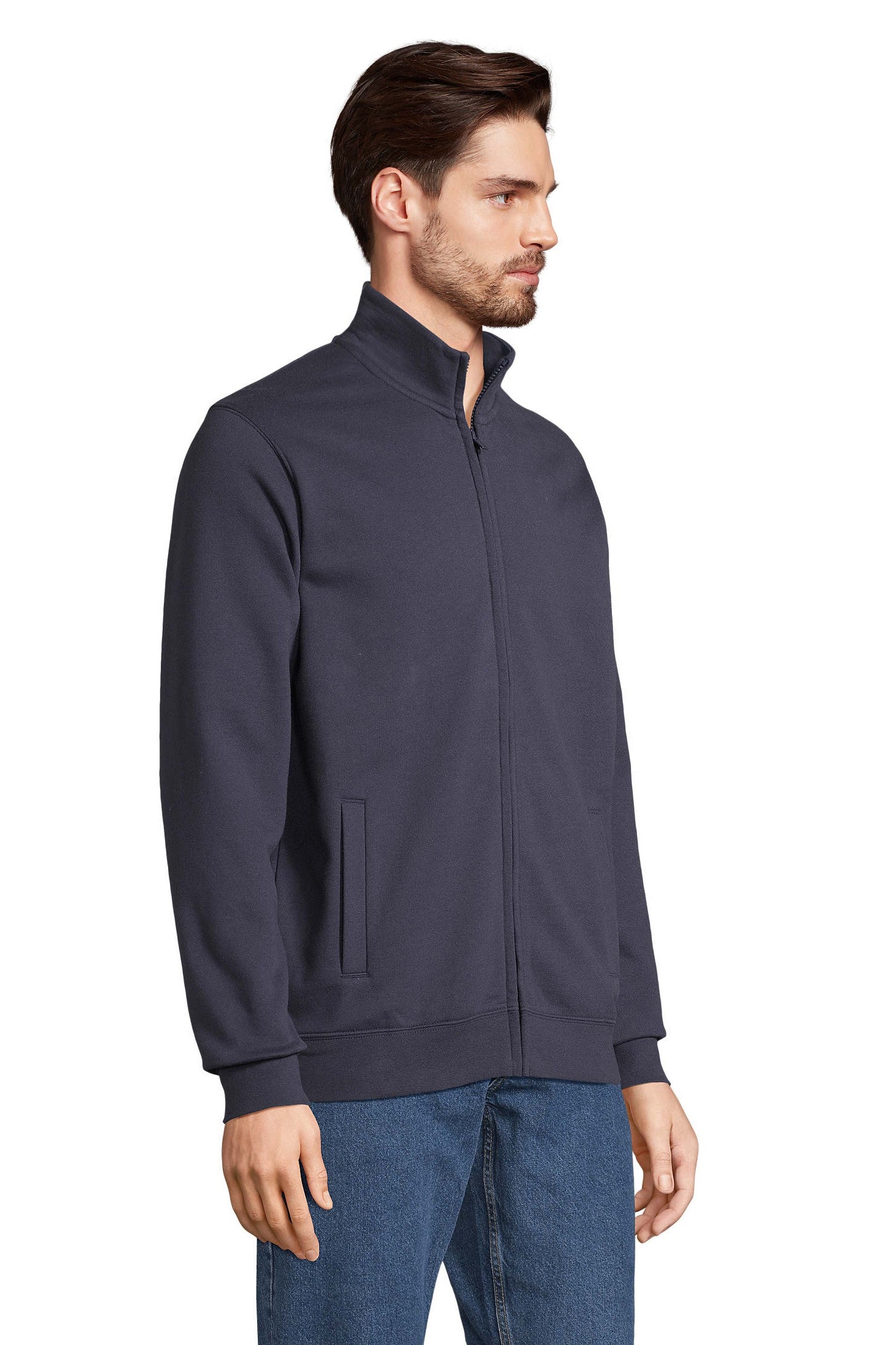 Felpa unisex zip intera Cooper 280 gr