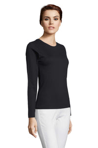T-shirt donna cotone maniche lunghe Imperial LSL 190 gr