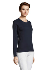 T-shirt donna cotone maniche lunghe Imperial LSL 190 gr