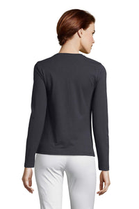 T-shirt donna cotone maniche lunghe Imperial LSL 190 gr