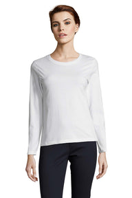 T-shirt donna cotone maniche lunghe Imperial LSL 190 gr