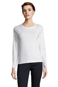 T-shirt donna cotone maniche lunghe Imperial LSL 190 gr