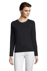 T-shirt donna cotone maniche lunghe Imperial LSL 190 gr