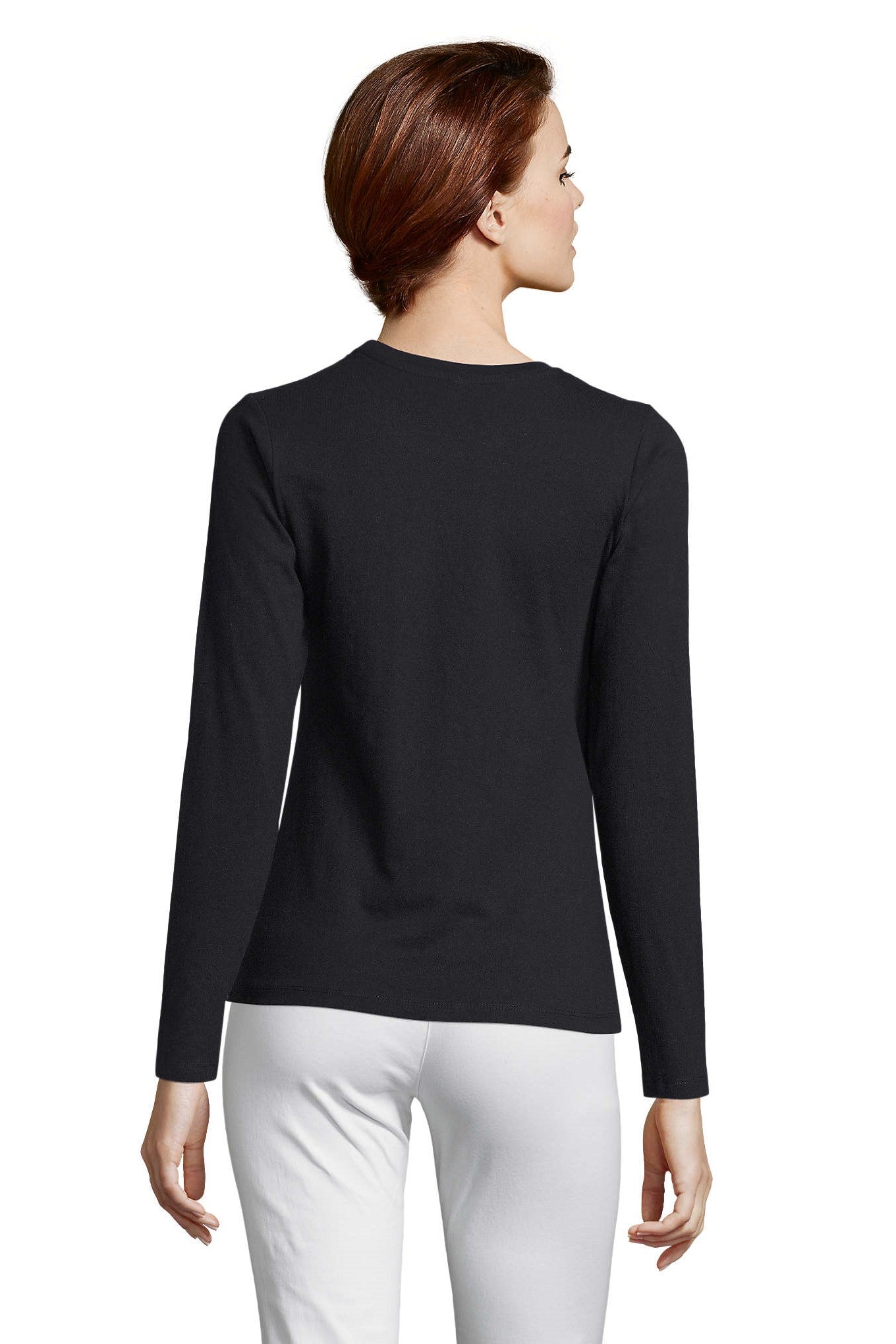 T-shirt donna cotone maniche lunghe Imperial LSL 190 gr