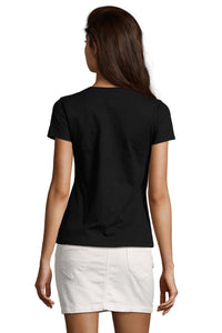 T-shirt donna cotone Imperial V 190 gr
