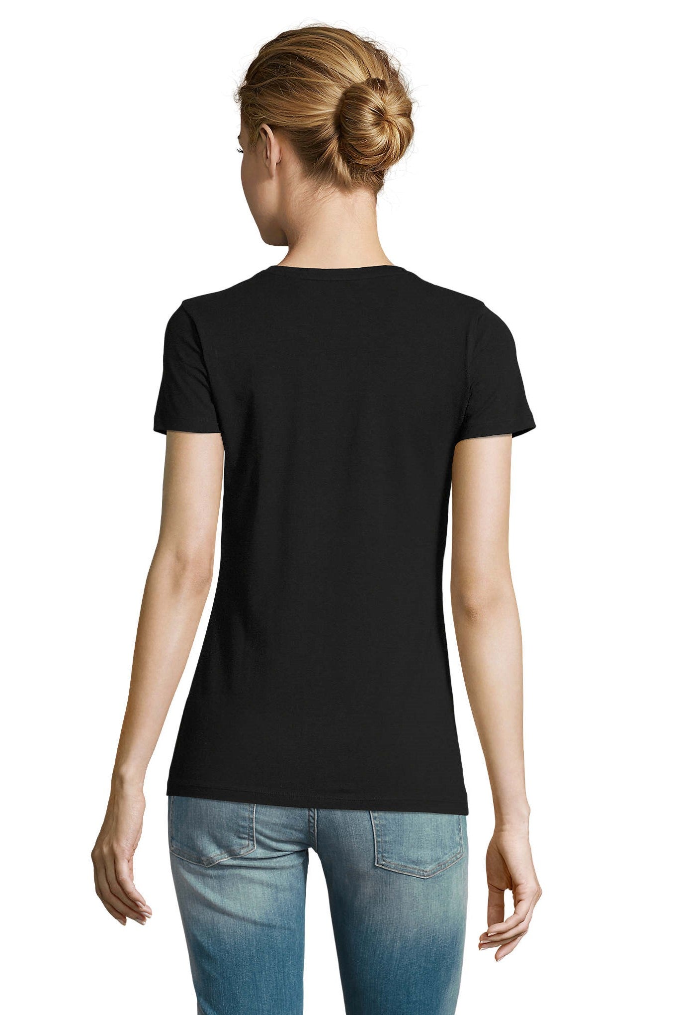 T-shirt donna cotone stretch Millenium 190 gr