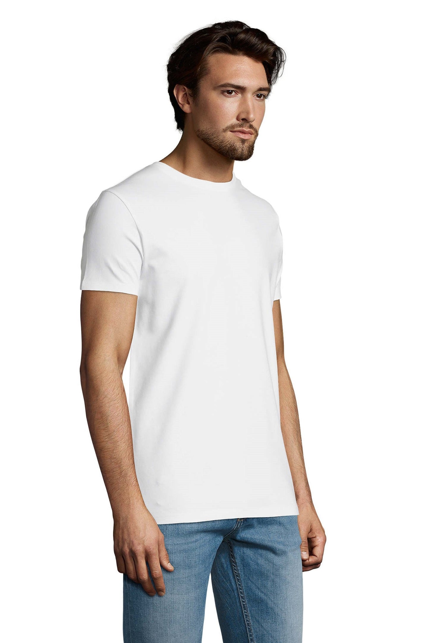 T-shirt slim cotone stretch Millenium 190 gr