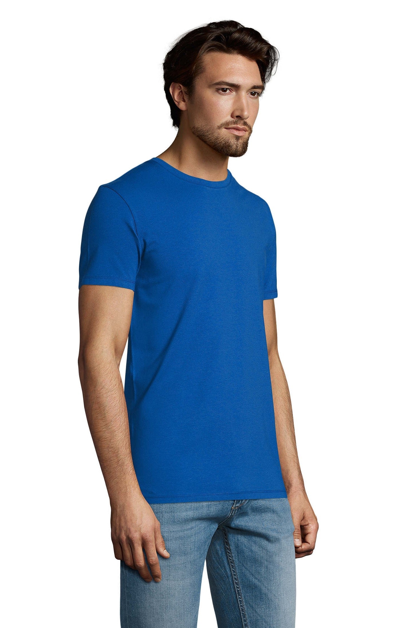T-shirt slim cotone stretch Millenium 190 gr