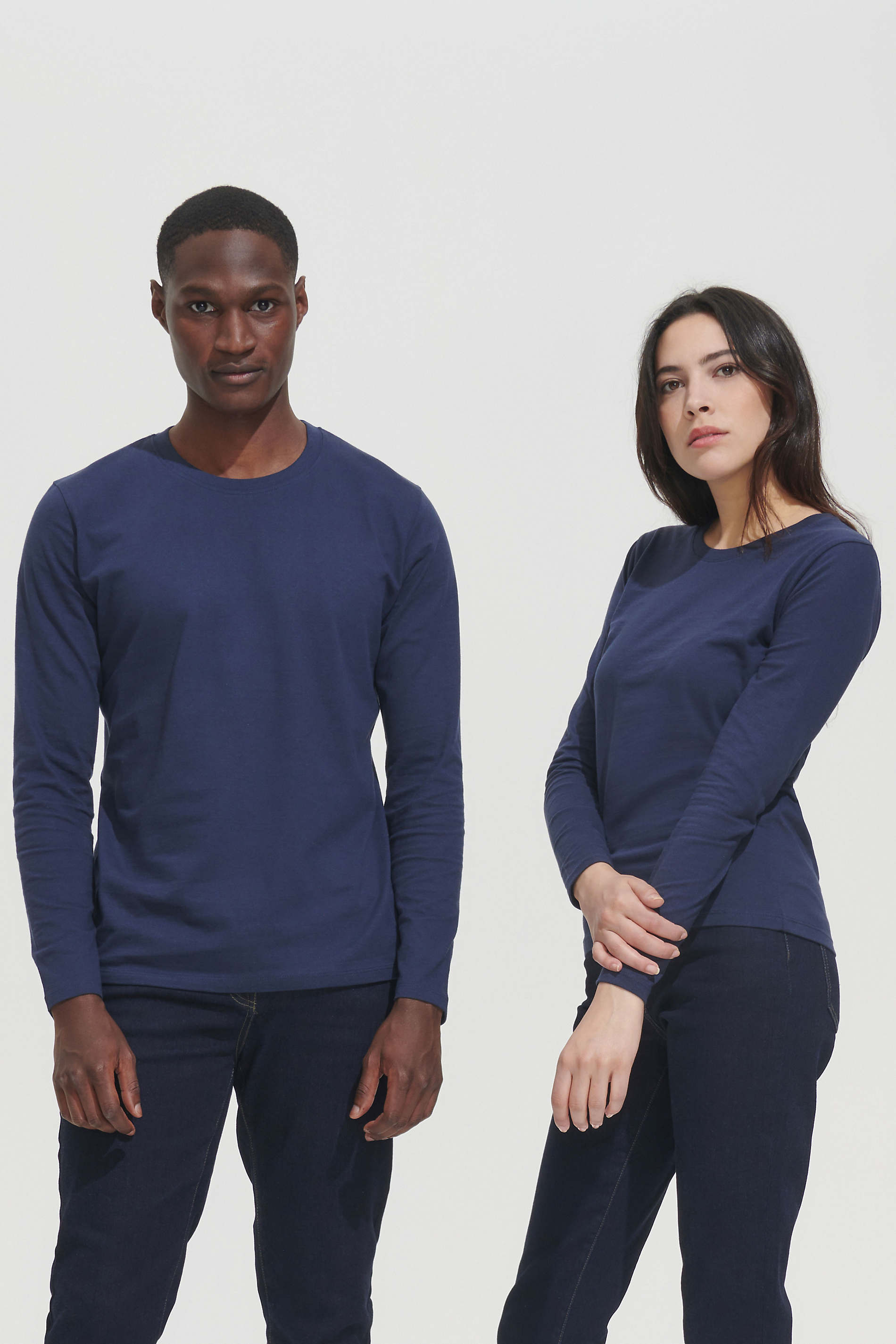 T-shirt donna cotone maniche lunghe Imperial LSL 190 gr