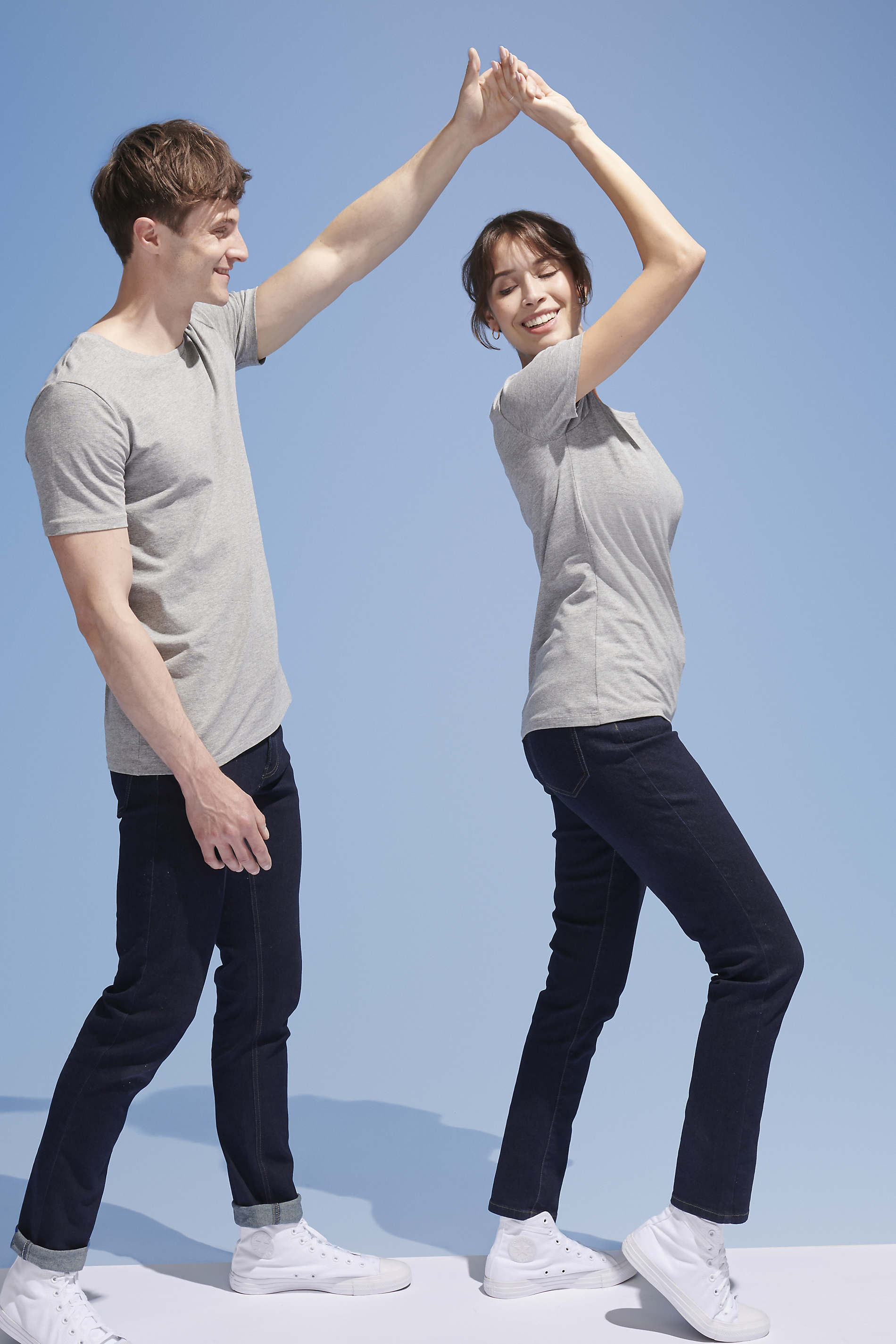 T-shirt slim cotone stretch Millenium 190 gr