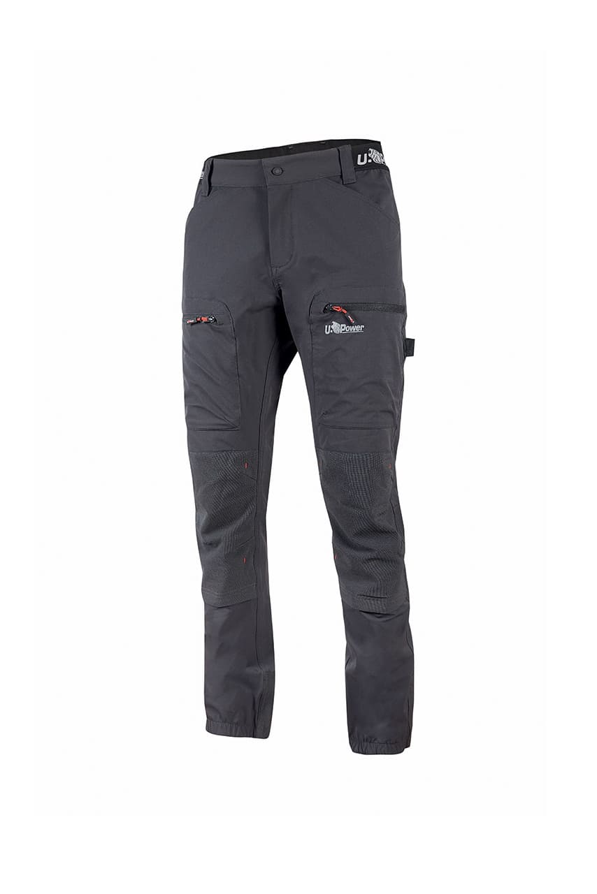 Pantalone elasticizzato con elastico alla caviglia U-Power Harmony 140 gr