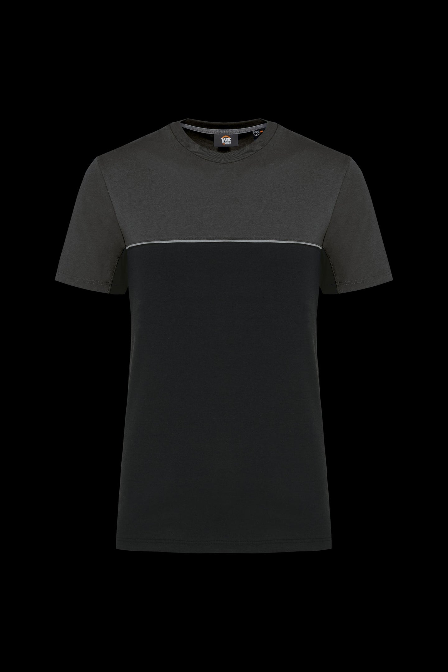T-Shirt bicolore mistocotone 190 gr WK304