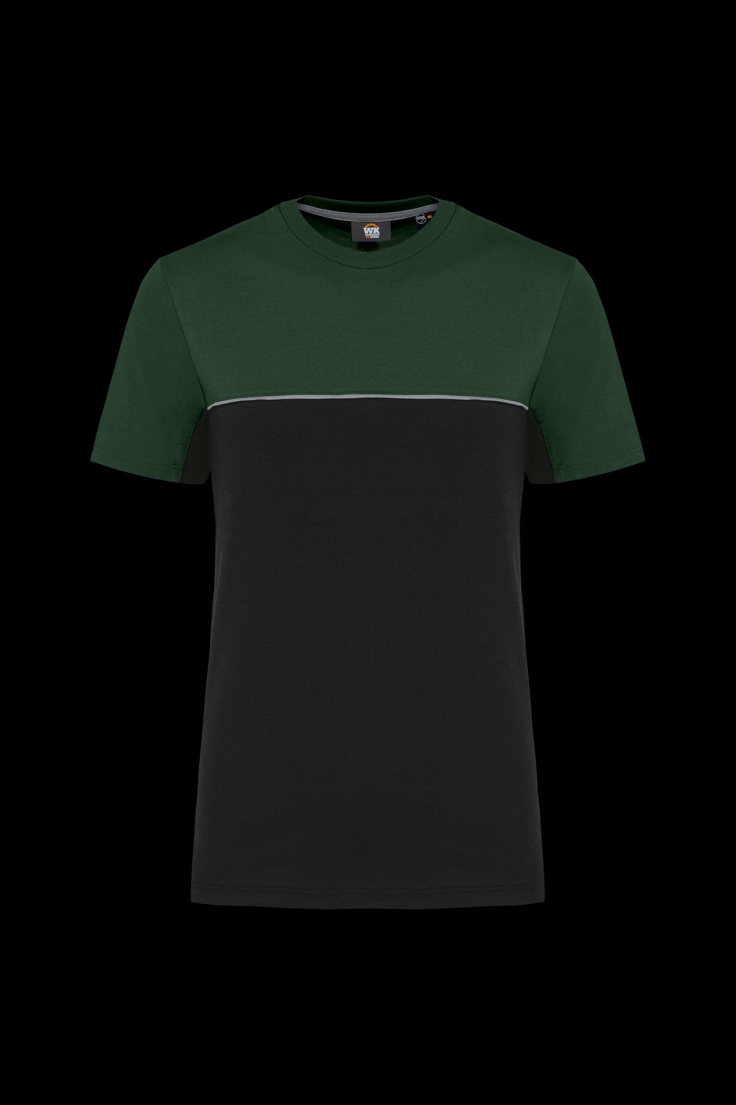 T-Shirt bicolore mistocotone 190 gr WK304