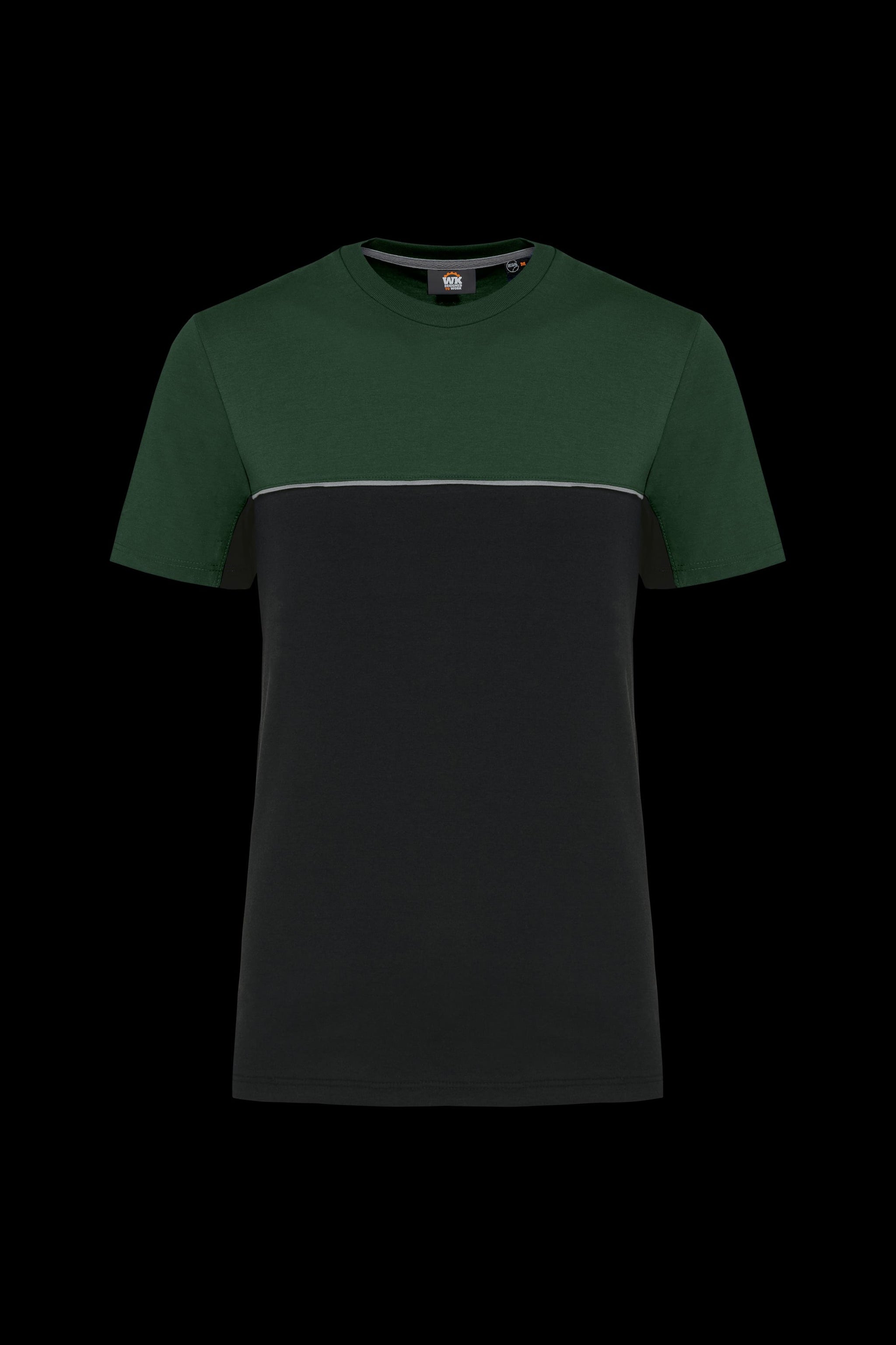 T-Shirt bicolore mistocotone 190 gr WK304