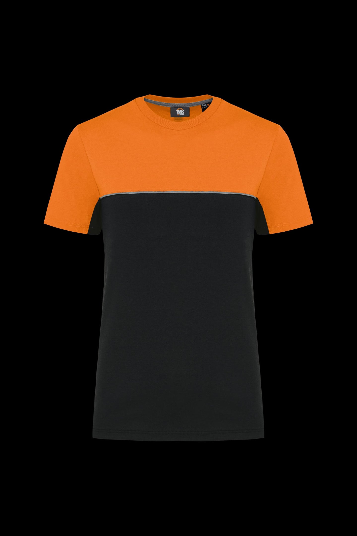 T-Shirt bicolore mistocotone 190 gr WK304