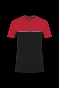 T-Shirt bicolore mistocotone 190 gr WK304