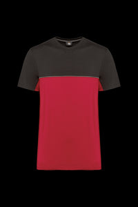 T-Shirt bicolore mistocotone 190 gr WK304