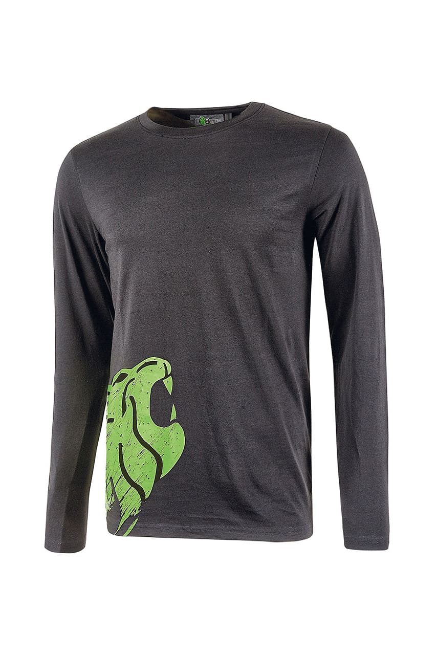 T-shirt cotone maniche lunghe U-Power Alien 190 gr