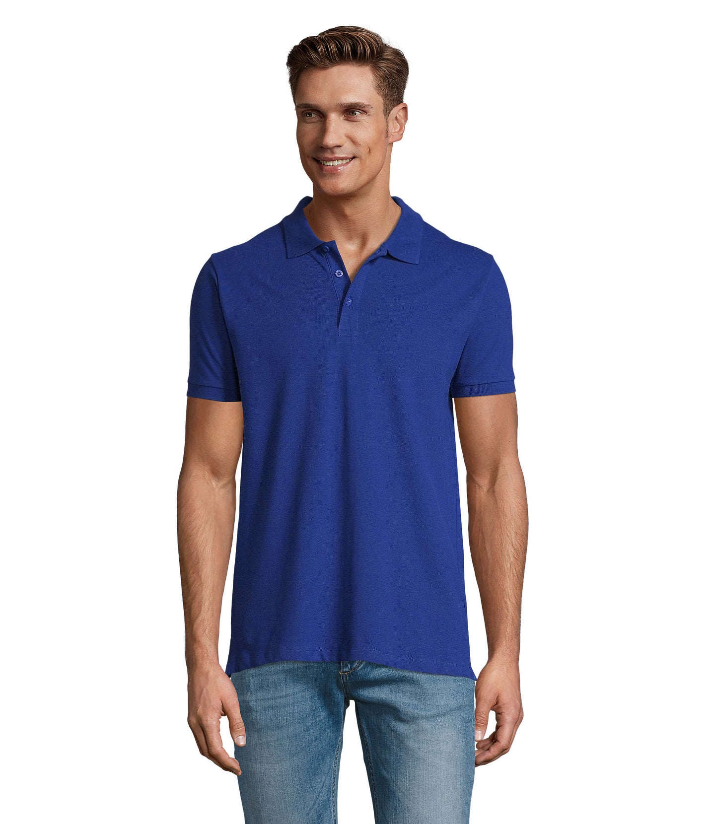Polo uomo cotone stretch Phoenix 220 gr