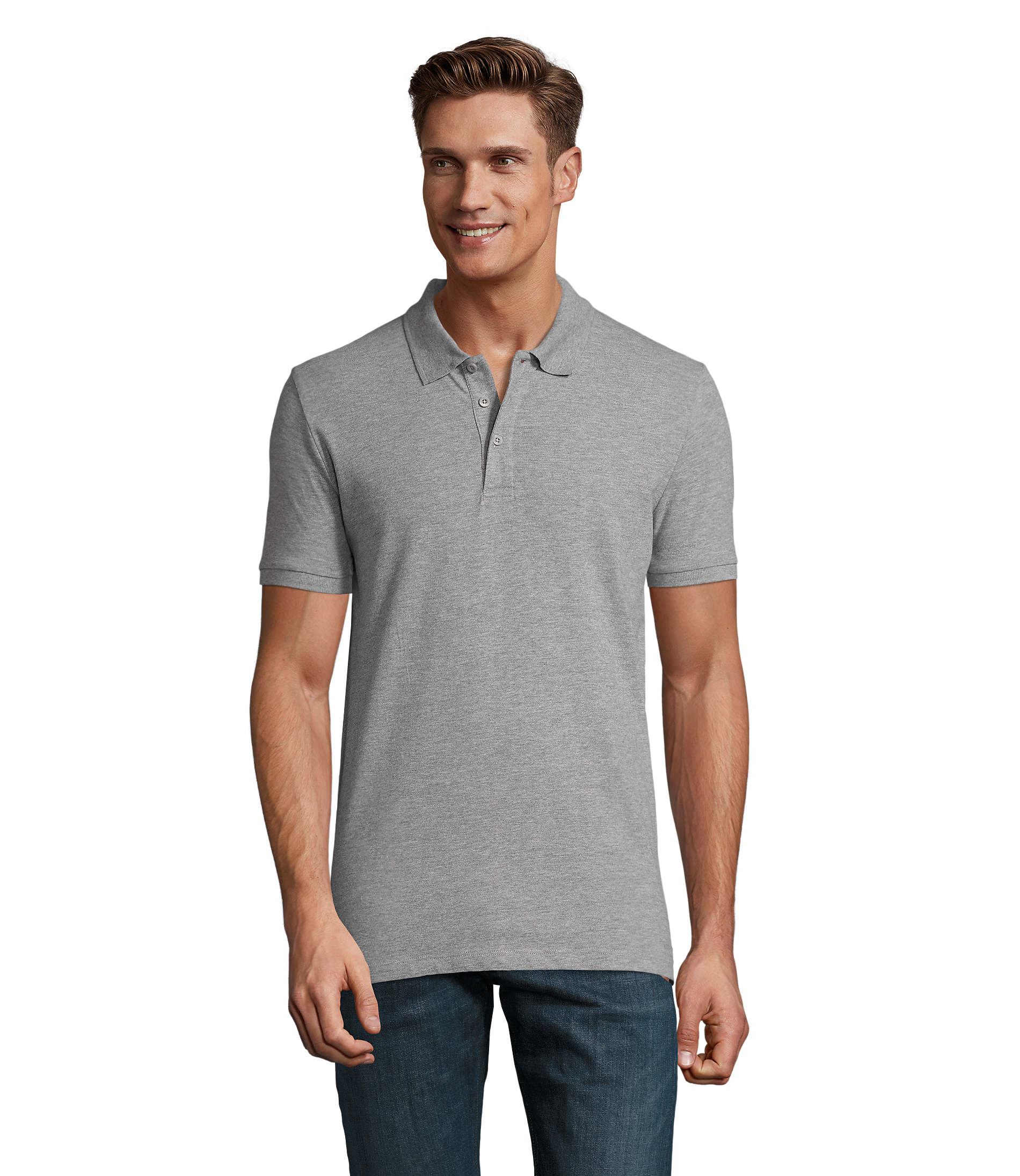 Polo uomo cotone stretch Phoenix 220 gr