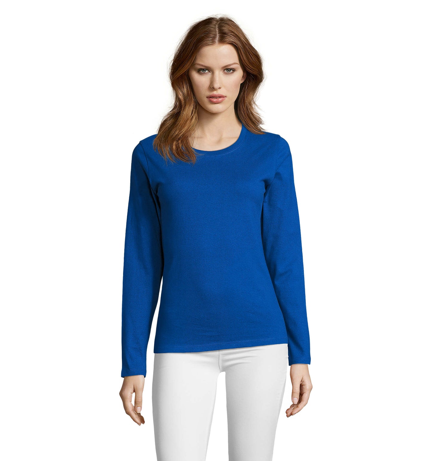 T-shirt donna cotone maniche lunghe Imperial LSL 190 gr