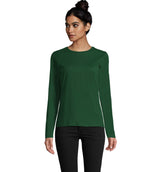 T-shirt donna cotone maniche lunghe Imperial LSL 190 gr