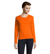 T-shirt donna cotone maniche lunghe Imperial LSL 190 gr